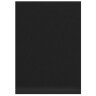 Табличка меловая настольная А4 (21x29,7 см), L-образная, вертикальная, ПВХ, ЧЕРНАЯ, BRAUBERG, 291292, 291292