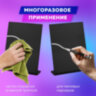 Табличка меловая настольная А4 (21x29,7 см), L-образная, вертикальная, ПВХ, ЧЕРНАЯ, BRAUBERG, 291292, 291292