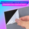 Табличка меловая настольная А4 (21x29,7 см), L-образная, вертикальная, ПВХ, ЧЕРНАЯ, BRAUBERG, 291292, 291292
