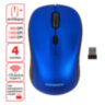Мышь беспроводная SONNEN V-111, USB, 800/1200/1600 dpi, 4 кнопки, оптическая, синяя, 513519, 513519