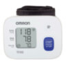 Тонометр OMRON RS2 (HEM-6121-RU), манжета 13,5-21,5 см, автоматический, на запястье, питание 2хААА, 631371