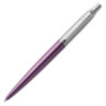 Ручка шариковая PARKER "Jotter Core Victoria Violet CT", корпус фиолетовый, детали хром, синяя, 1953190, 142385