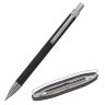 Ручка подарочная шариковая BRAUBERG "Allegro", СИНЯЯ, корпус черный с хромированными деталями, линия письма 0,5 мм, 143491, 143491