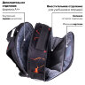 Ранец BRAUBERG FIT, 2 отделения, "Keep out", 38х27х14 см, 270617, 270617
