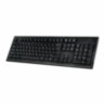 Набор беспроводной A4TECH 7100N, USB, 104 клавиши, 2 кнопки + 1 кнопка-колесо, черная, 613833, 513931