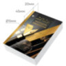 Календарь-ежедневник настольный перекидной на 2026 г., "GOLD", 320 л., блок офсет, 2 краски, BRAUBERG (БРАУБЕРГ), 117437, 117437