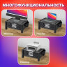 Подставка для монитора, ноутбука 434х336х193 мм, 3 ящика, черная, BRAUBERG, 513791, 513791
