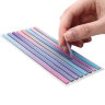Закладки клейкие, выделители текста, BRAUBERG ULTRA PASTEL COLOR, 135х5 мм, 160 штук (8 цветов х 20 листов), 116686, 116686