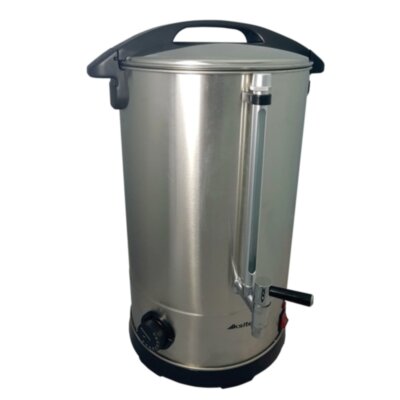 Кипятильник наливной KSITEX SKT-012L, объем 12 л, 1500 Вт, двойной корпус, нержавеющая сталь, терморегулятор, 455092