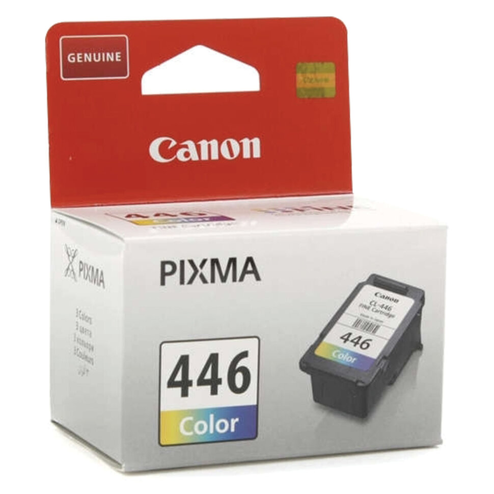 Картридж струйный CANON (CL-446) PIXMA MG2440/PIXMA MG2540, цветной, оригинальный, ресурс 180 стр., 8285B001, 361281