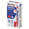 Маркер-краска лаковый (paint marker) 4 мм, КРАСНЫЙ, НИТРО-ОСНОВА, алюминиевый корпус, BRAUBERG PROFESSIONAL PLUS, 151446, 151446