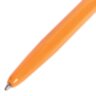 Ручка шариковая BRAUBERG "ORANGE Line", СИНЯЯ, корпус оранжевый, узел 1 мм, линия письма 0,5 мм, 143331, 143331