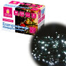 Электрогирлянда-нить комнатная "Стандарт" 10 м, 100 LED, холодный белый свет, 220 V, контроллер, ЗОЛОТАЯ СКАЗКА, 591347, 591347