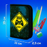 Пенал ПИФАГОР, 1 отделение, полиэстер, 19х13 см, "Game Zone", 271511, 271511