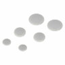 Магниты BRAUBERG "STANDARD", НАБОР 20 мм - 2 шт., 30 мм - 2 шт., 40 мм - 2 шт., серые, BRAUBERG, 237473, 237473