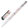 Ручка шариковая BRAUBERG SOFT TOUCH GRIP "CONFETTI", СИНЯЯ, мягкое покрытие, узел 0,7 мм, 143723, 36 штук, 143723