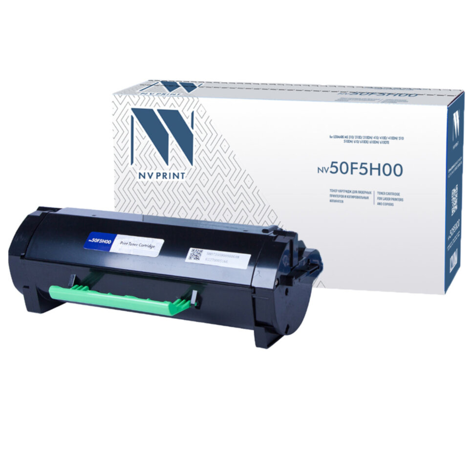 Картридж лазерный NV PRINT (NV-50F5H00) для LEXMARK MS310dn/MS410dn/MS510dn/MS610dn, ресурс 5000 страниц, 363462