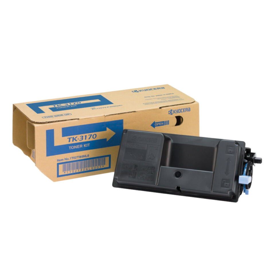 Тонер-картридж KYOCERA (TK-3170) ECOSYS P3050dn/P3055dn/P3060dn, ресурс 15500 стр, оригинальный, 1T02T80NL1, 320881