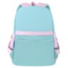 Рюкзак BRAUBERG PASTEL с термонашивками в комплекте, "Funny clouds", мятный, 40х29х14 см, 271421, 271421