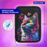 Пенал BRAUBERG, 2 отделения, полиэстер, 21х14 см, "Ловец бабочек", 272330, 272330