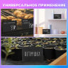 Ценник L-образный для мелового маркера A6 (10,5x14,8 см), КОМПЛЕКТ 10 шт., ПВХ, ЧЕРНЫЙ, BRAUBERG, 291295, 291295