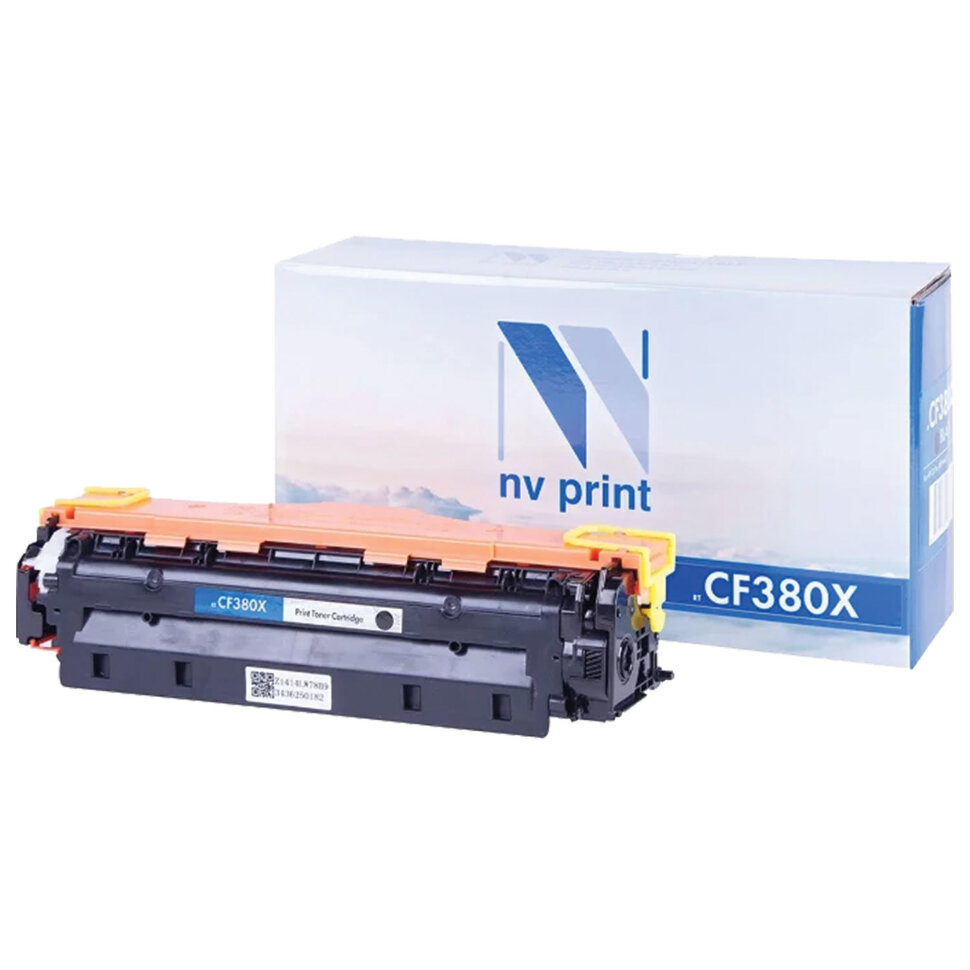 Картридж лазерный NV PRINT (NV-CF380X) для HP M476dn/M476dw/M476nw, черный, ресурс 4400 страниц, 363410