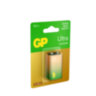 Батарейка 1 шт., GP Ultra G-Tech, Крона (6LR61, 6LF22, 1604A), алкалиновая, блистер, 1604AU-5CR1, 454093
