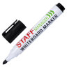 Маркер стираемый для белой доски, ЧЕРНЫЙ, STAFF "MANAGER" WBM-300, 3 мм, с клипом, 152636, 152636