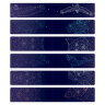 Закладки для книг МАГНИТНЫЕ, "GALAXY", набор 12 шт., 60x20 мм, BRAUBERG, 113171, 113171