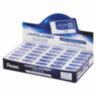 Ластик PENTEL (Япония) "HI-POLYMER ERASER", 35х16х11,5 мм, белый, прямоугольный, картонный держатель, ZEH-03, 227180