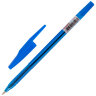 Ручка шариковая STAFF "Basic BP-66 BLUE", СИНЯЯ, корпус синий, узел 1 мм, линия письма 0,5 мм, 144454, 150 штук, 144454
