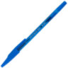 Ручка шариковая STAFF "Basic BP-66 BLUE", СИНЯЯ, корпус синий, узел 1 мм, линия письма 0,5 мм, 144454, 150 штук, 144454