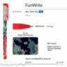 Ручка шариковая BRUNO VISCONTI FunWrite, СИНЯЯ, "Military blue", узел 0,5 мм, линия письма 0,3 мм, 20-0212/17, 24 штук, 143595