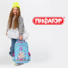 Рюкзак ПИФАГОР SCHOOL, 1 отделение, 3 кармана, "Pretty bunny", 38x28х14 см, 273168, 273168