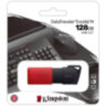 Флеш-диск 128GB KINGSTON DataTraveler Exodia M, разъем USB 3.2, черный/красный, DTXM/128GB, 513782