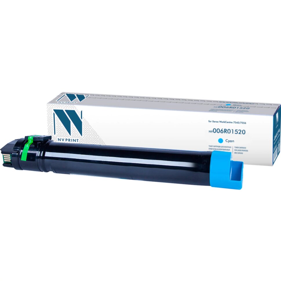 Тонер-картридж NV PRINT (NV-006R01520) для XEROX WorkCentre 7545/7556, голубой, ресурс 15000 стр., 321066