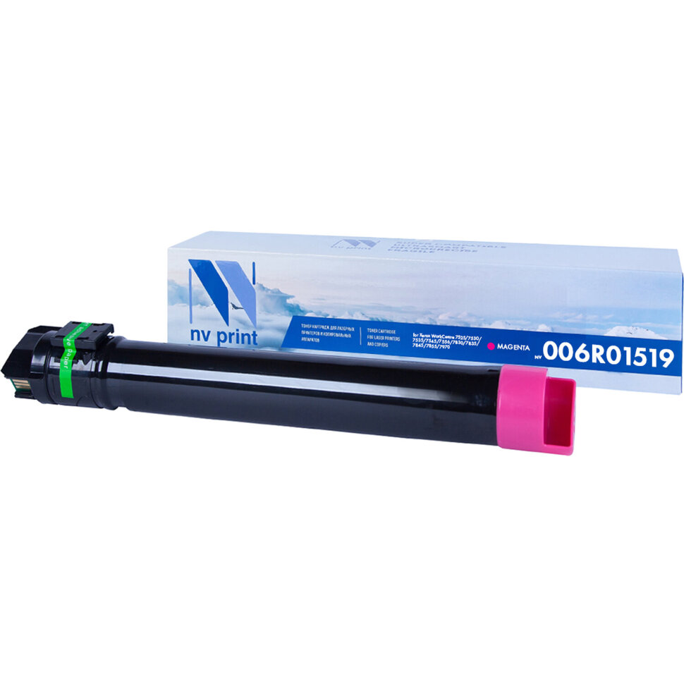Тонер-картридж NV PRINT (NV-006R01519) для XEROX WorkCentre 7545/7556, пурпурный, ресурс 15000 стр., 321065