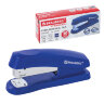 Степлер №24/6, 26/6 BRAUBERG "Standard+", до 30 листов, синий, 228609, 228609