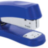 Степлер №24/6, 26/6 BRAUBERG "Standard+", до 30 листов, синий, 228609, 228609