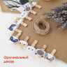 Прищепки декоративные "Котики", 10 штук, 3,5 см, ассорти, со шпагатом, ОСТРОВ СОКРОВИЩ, 662673, 662673