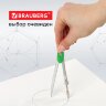 Циркуль BRAUBERG "Klasse", 125 мм, туба, классный, 210314, 210314