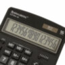 Калькулятор настольный BRAUBERG EXTRA-16-BK (206x155 мм), 16 разрядов, двойное питание, ЧЕРНЫЙ, 250475, 250475