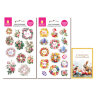 Переводные картинки для яиц, НАБОР 2 листа 20x11 см, "Светлый звон", открытка, ЗОЛОТАЯ СКАЗКА, 592653, 592653