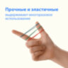 Резинки банковские универсальные диаметром 60 мм, BRAUBERG 200 г, цветные, натуральный каучук, 440037, 440037