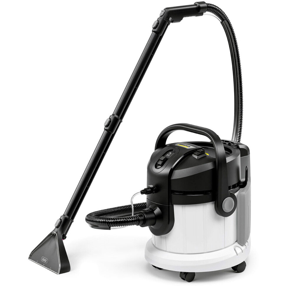 Пылесос моющий KARCHER SE 4 Plus, потребляемая мощность 1000 Вт, белый, 1.081-170.0, 457231