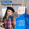 Кисть BRAUBERG синтетика, круглая, №7, 200852, 200852