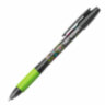 Ручка стираемая гелевая с грипом BIC "Gelocity Illusion", ЧЕРНАЯ, корпус черный, линия 0,3 мм, 516523, 144419